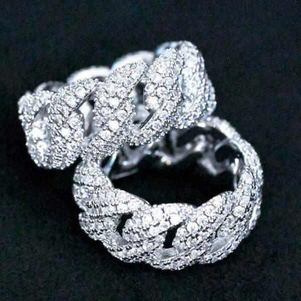Anillo Ice de plata 950